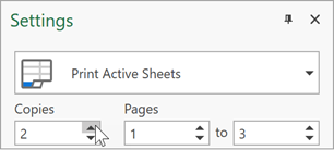 Specify the Number of Copies and Page Range