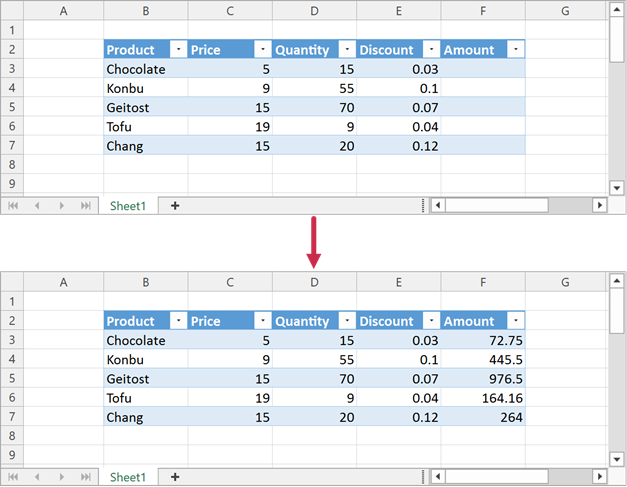 Create a calculated column