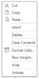 SpreadsheetMenuTypeRowHeading