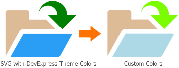 SVG Images - Predefined and Custom Colors