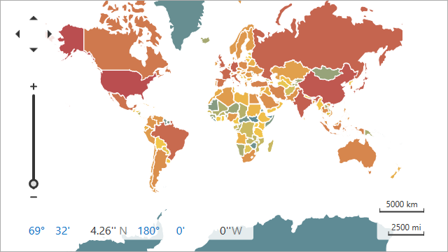 Map Control with data from SVG file