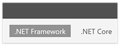 TemplateGallery - Target Framework Selector
