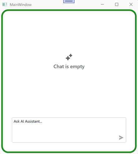 Change Border Appearance - WPF AIChatControl, DevExpress