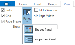 wpf diagram panes