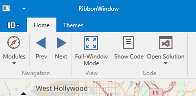 WPF - Ribbon Window