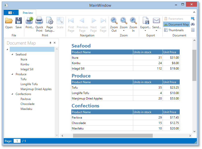 Grouping data using CollectionViewLink