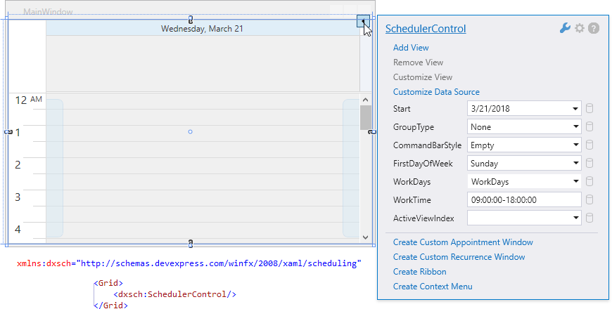 WPFScheduler_SchedulerControl