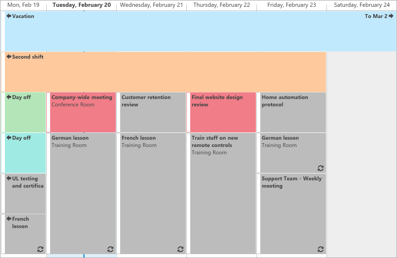 WPFScheduler_TimelineView_StretchApts_True