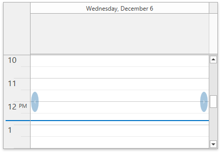 WPFScheduler_TopRowTime10am