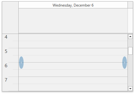 WPFScheduler_TopRowTime4am