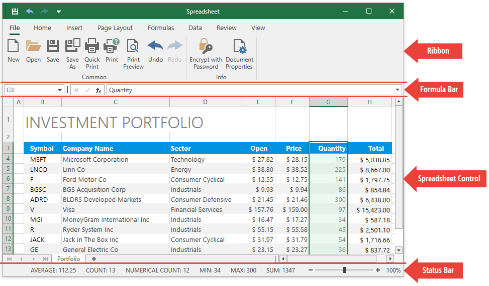 WPFSpreadsheet_VisualElements