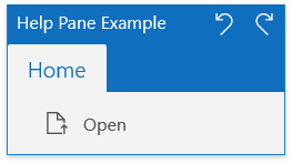 Help Pane