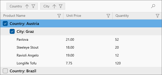 Grid - Custom Group Row Expand Button