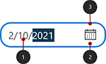 DevExpress Editors | DateEdit - Unfocused State