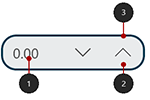 DevExpress Editors | SpinEdit - Unfocused State