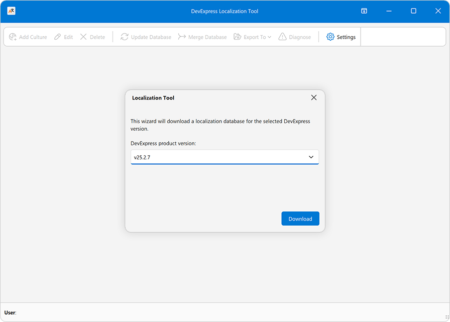 DevExpress Localization Tool