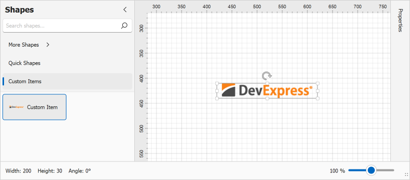 Add Predefined Diagram Image