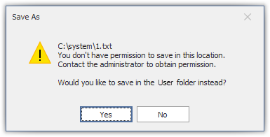 CheckWritePermission