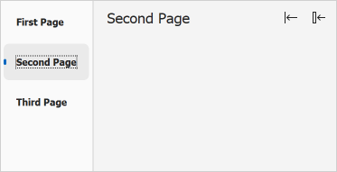 WinForms Navigation Pane - Focused Page Header