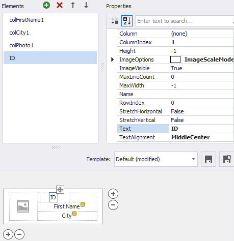 Tile View - Unbound Tile Element