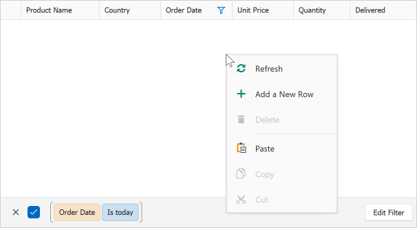 WInForms Grid - Context Menu for Empty Space