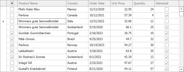 WinForms Data Grid - Selected Row Appearance