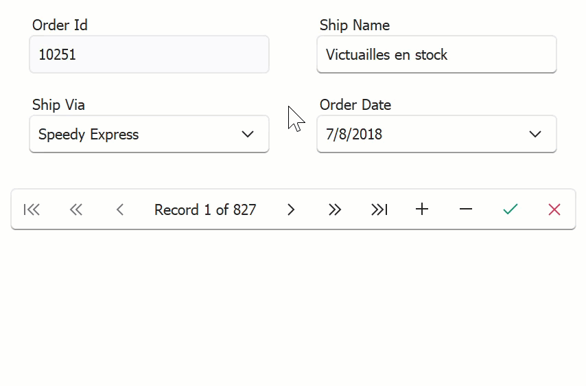 Binding to Entity Framework Core | WinForms Controls | DevExpress ...