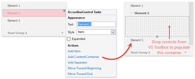 Accordion 2018 - Content Container