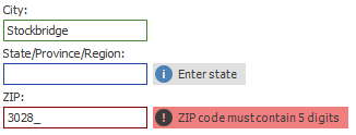 Adorner - Validation Hints Overview