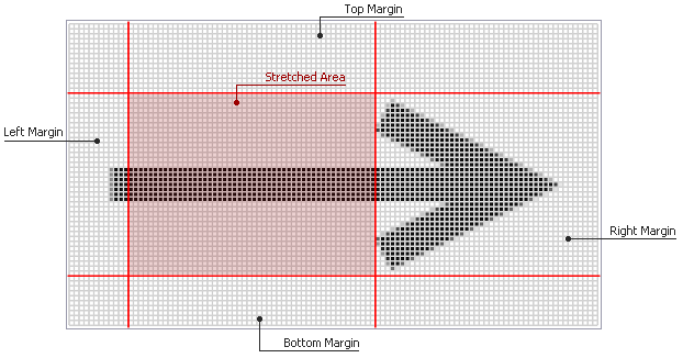 AdornerManager - Stretch Margins Scheme