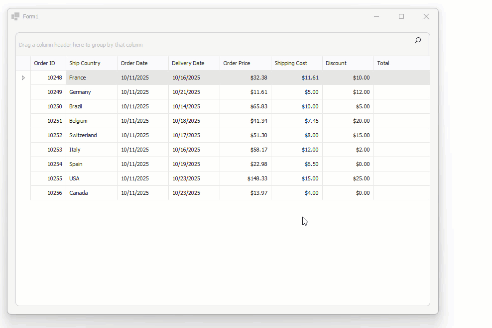 Prompt to Expression - WinForms UI Controls, DevExpress