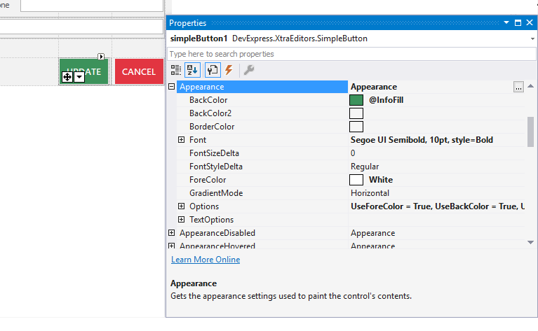 WinForms Skin Editor, WinForms Skin Editor