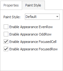 Appearances Page_PaintStyleTab
