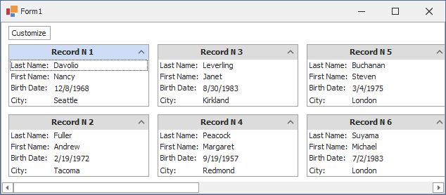 WinForms Data Grid assign GridView to GridControl in code