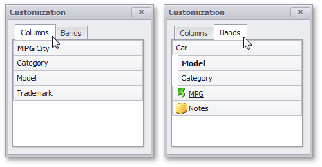 BandedGridOptionsCustomization_ShowBandsInCustomizationForm