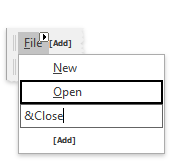 Bars - Add Items To Menus 2