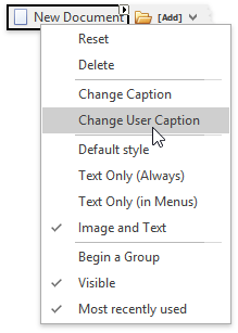 Bars - Change User Caption