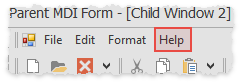 Bars - MDI - Rearrange Links