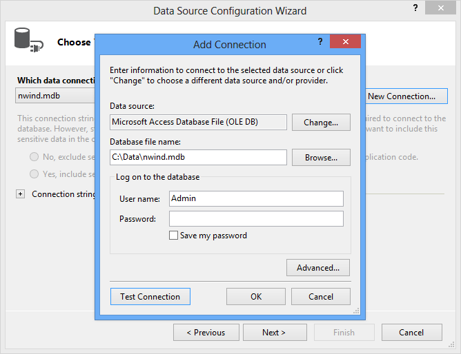 Binding Grid Control To A Data - Step 5