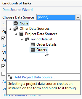 Binding Grid Control To A Data - Step 7