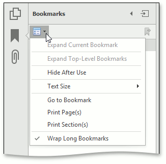 BookmarkOptions