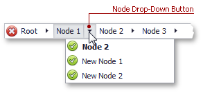 BRC - Node Drop-Down Button