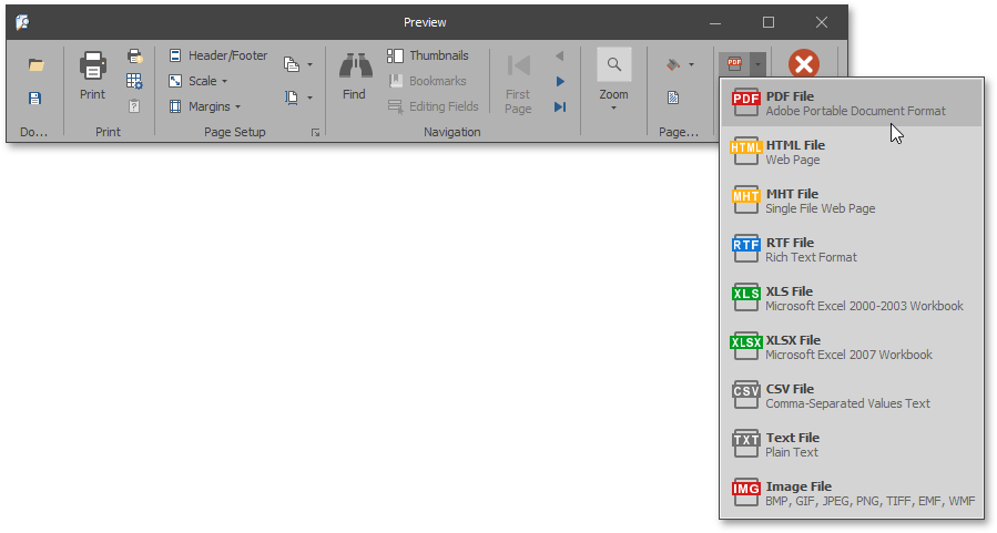 CD_ExportViaPrinting_ExportDocumentButton