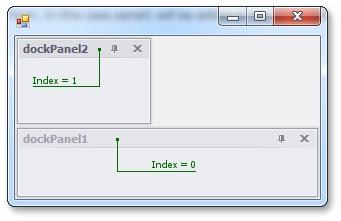 codejock tabbed docking panel initial dock position