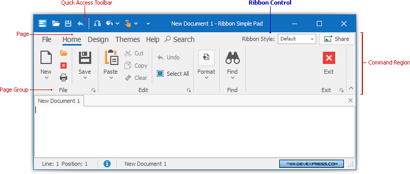 Descubrir 70+ imagen office ribbon controls