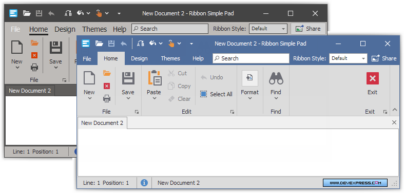 Ribbon Control | WinForms Controls | DevExpress Documentation