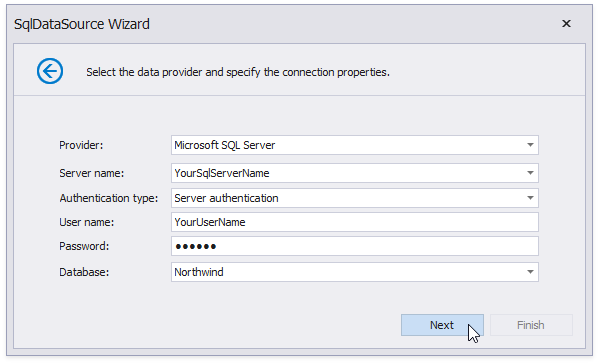 Sql Server settings