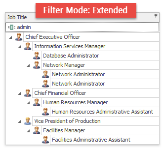 Compatibility - Filter mode extended