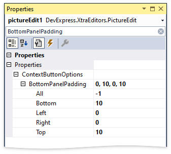 PropertiesBottomPanelPadding