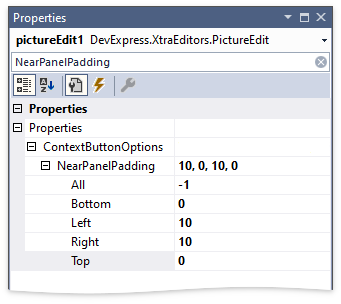 PropertiesNearPanelPadding